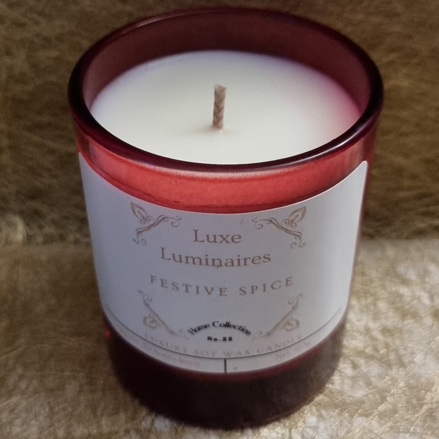 Hand poured Luxury Festive Spice candle 165g