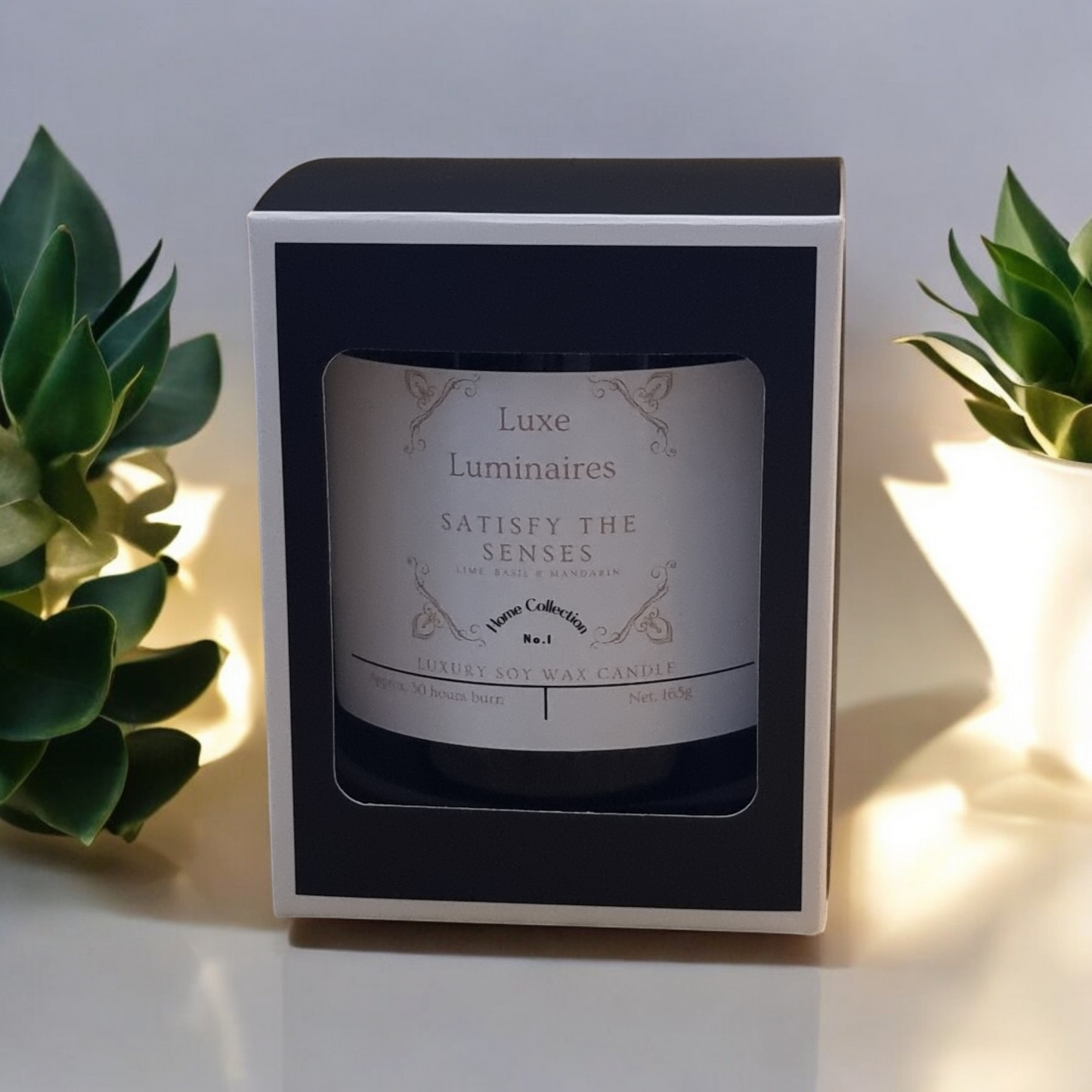 Hand poured Luxury Candle - Satisfy the Senses 165g